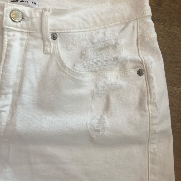 ***nwt*** GOOD AMERICAN Good '90s Denim Shorts - Picture 6 of 13